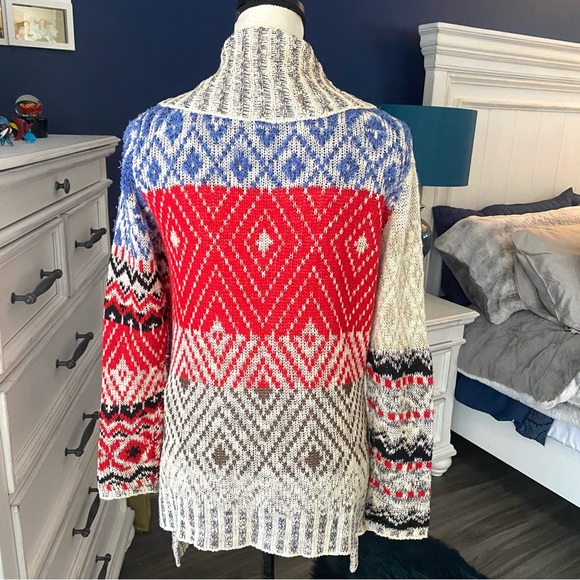 DESIGUAL—Gorgeous Multi-colored , Multi Patterned Cardigan! Size M . ♥️💐 - Picture 5 of 14